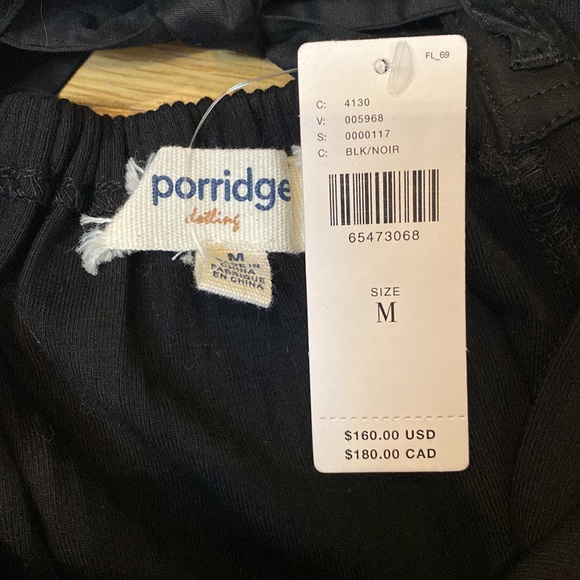 Anthro Porridge Seamed Cross Back Midi Dress in Black size M NWT - Picture 16 of 17